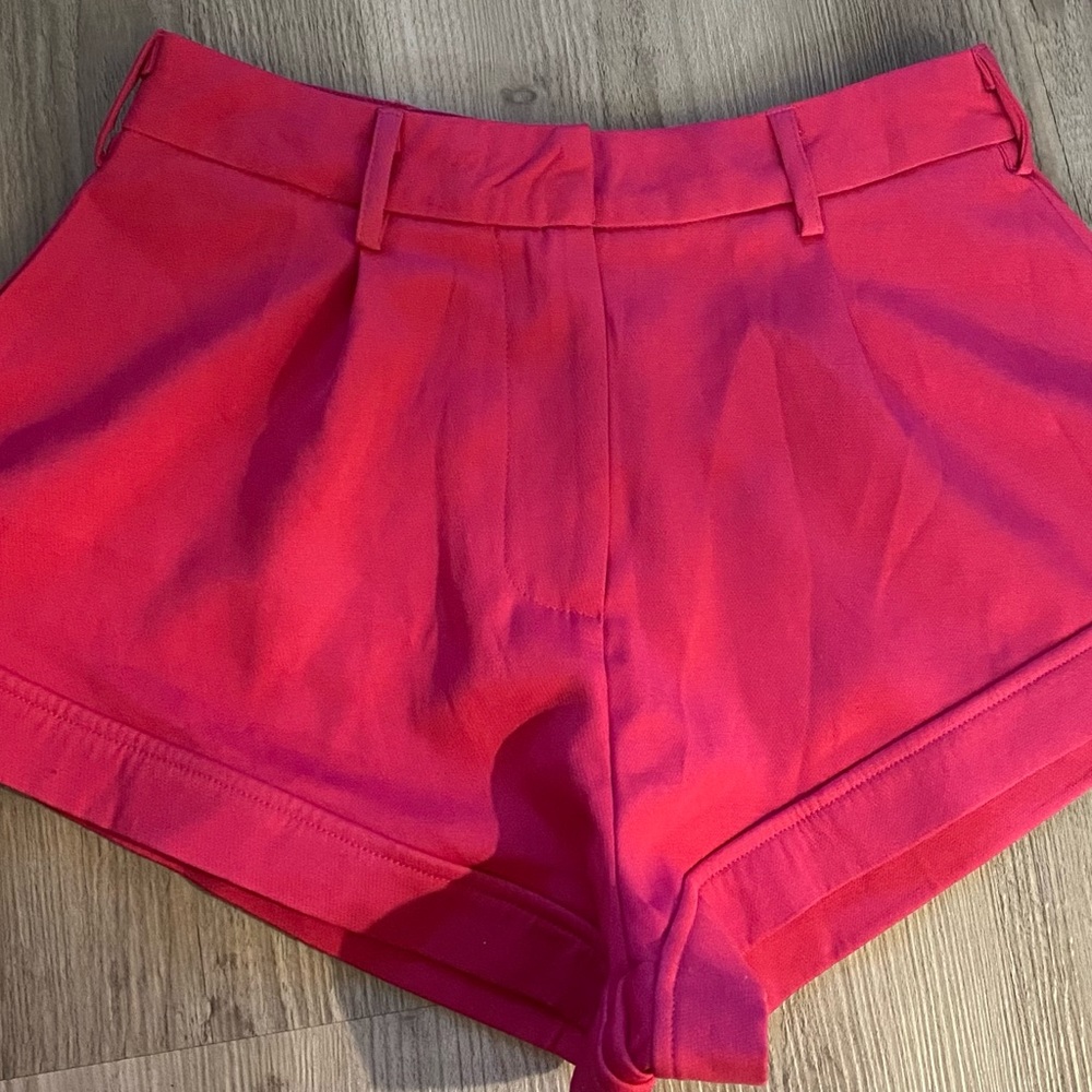 Hot pink hot shorts size S